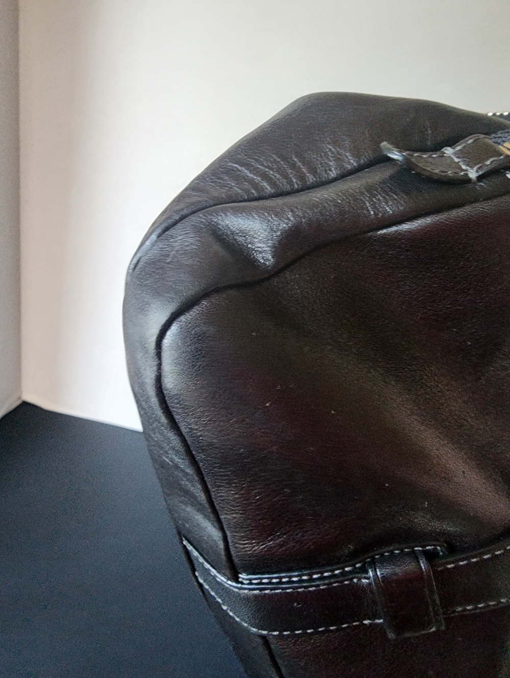 Coach Bonnie Cashin Soho Shoulder Bag, Black Leather, EUC, 2008, 12696 - Picture 6 of 16